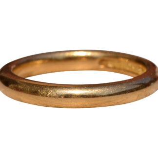 SOLD - The Lincoln:  Antique Lincoln, Bacon & Co. Donut Ring