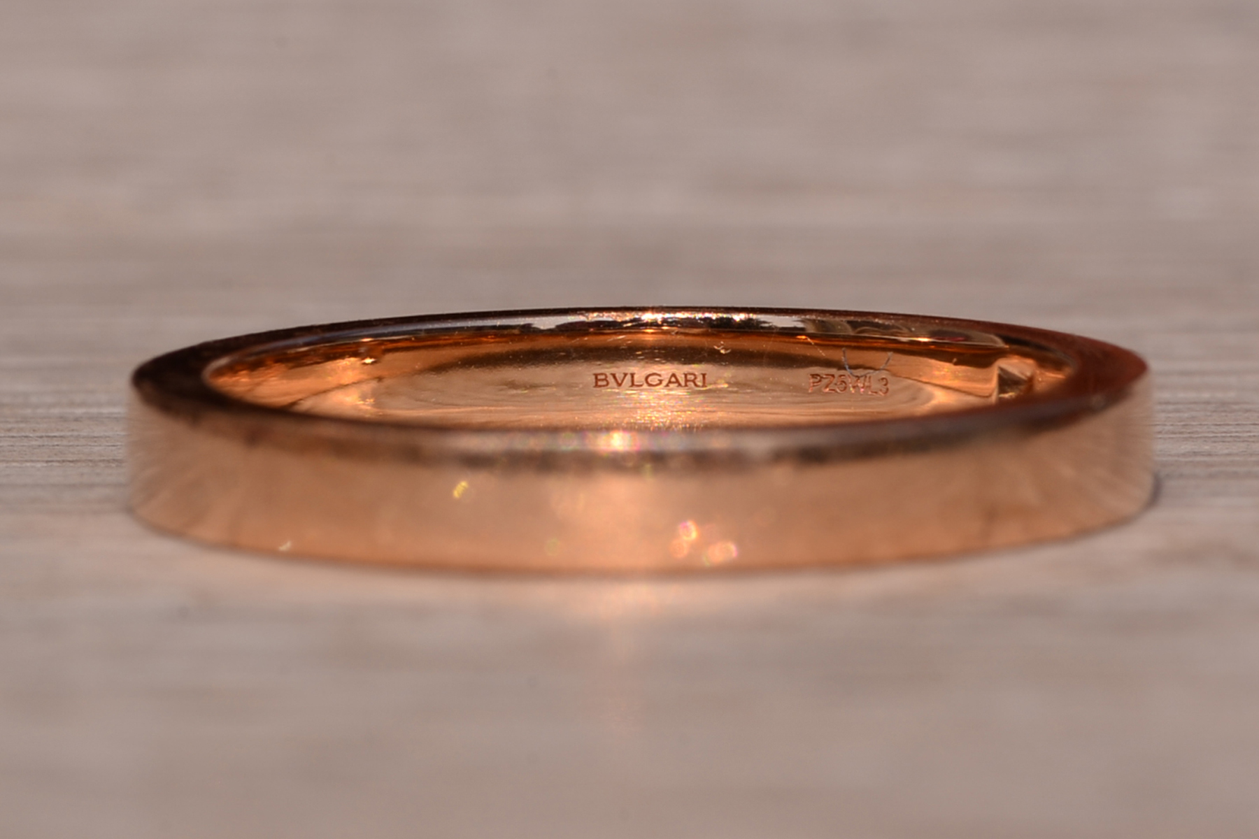 SOLD - The Marry Me: Vintage BVLGARI 'Marry Me' Ring in Rose Gold set with Diamond - Image 7