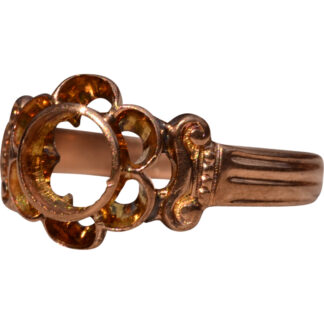 SOLD - Ladies Antique Rose Gold Mounting