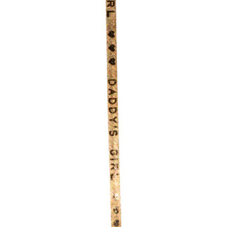 SOLD - The 67th Street: Vintage Daddy's Girl Bracelet in Yellow Gold