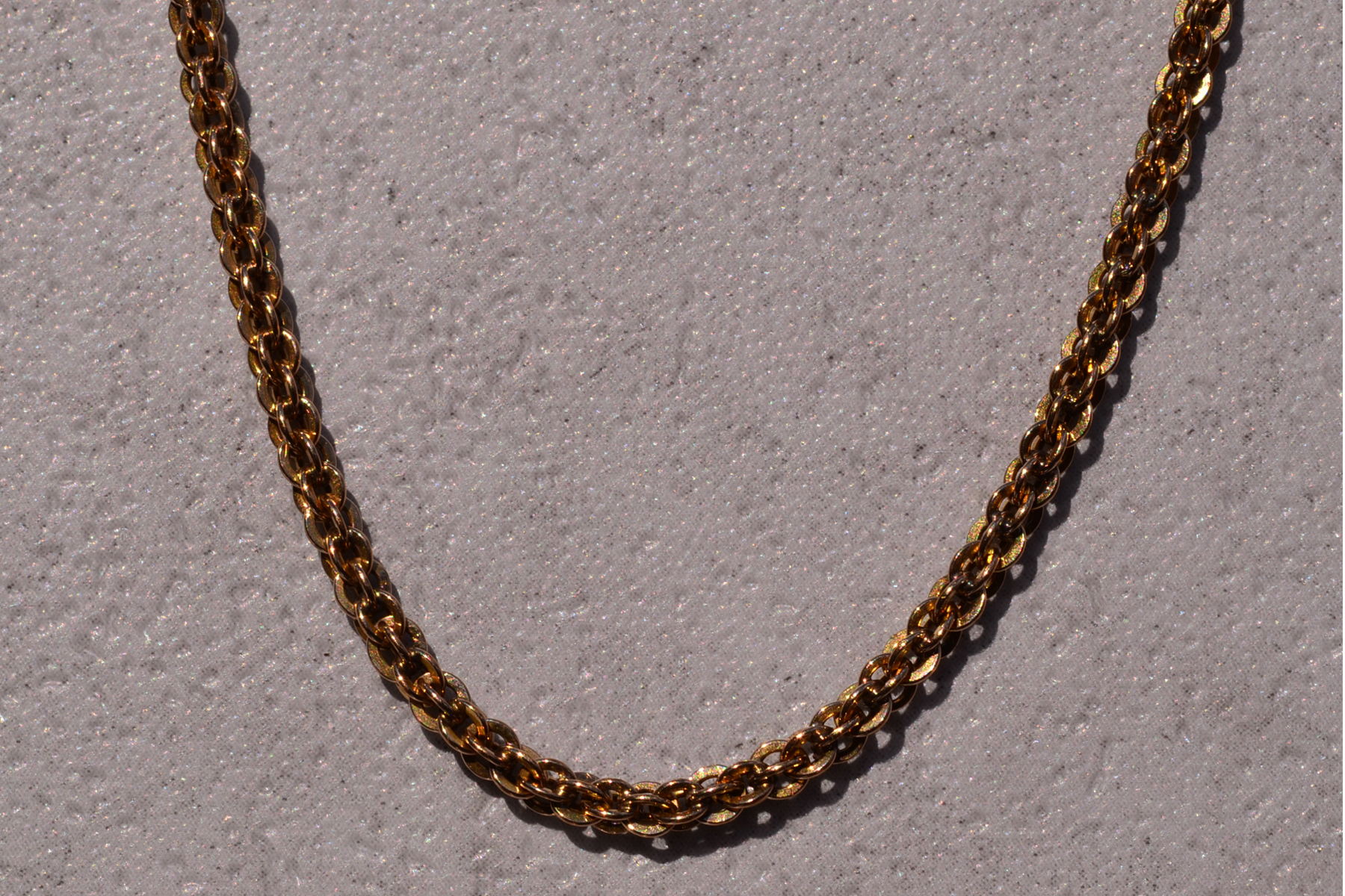 The 4th Street: Antique Victorian Chain in Rose Gold - Image 2