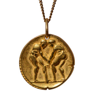 The 119th Street: Vintage Van Cleef and Arpels Georg Lenfant Gemini Zodiac Pendant