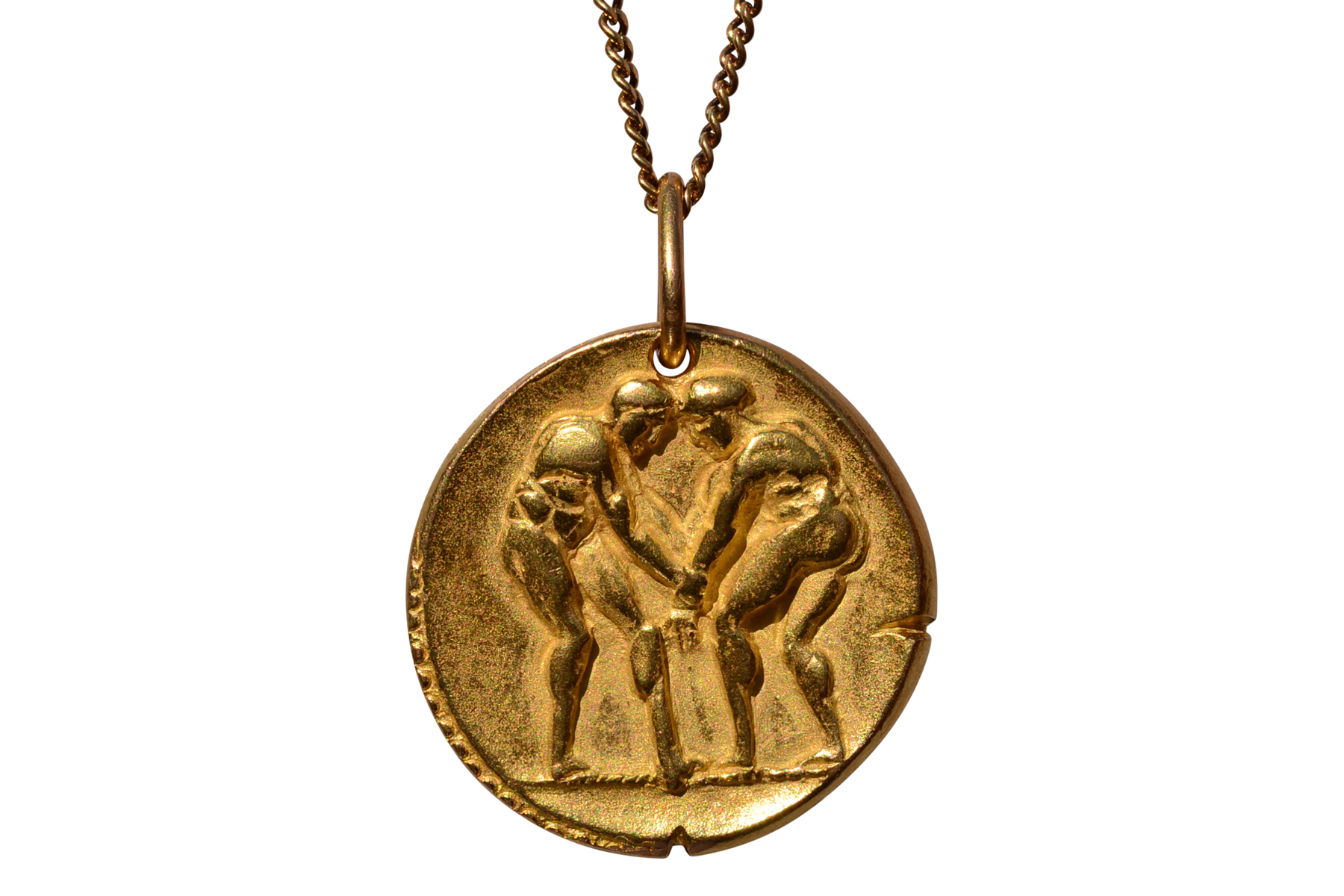 The 119th Street: Vintage Van Cleef and Arpels Georg Lenfant Gemini Zodiac Pendant