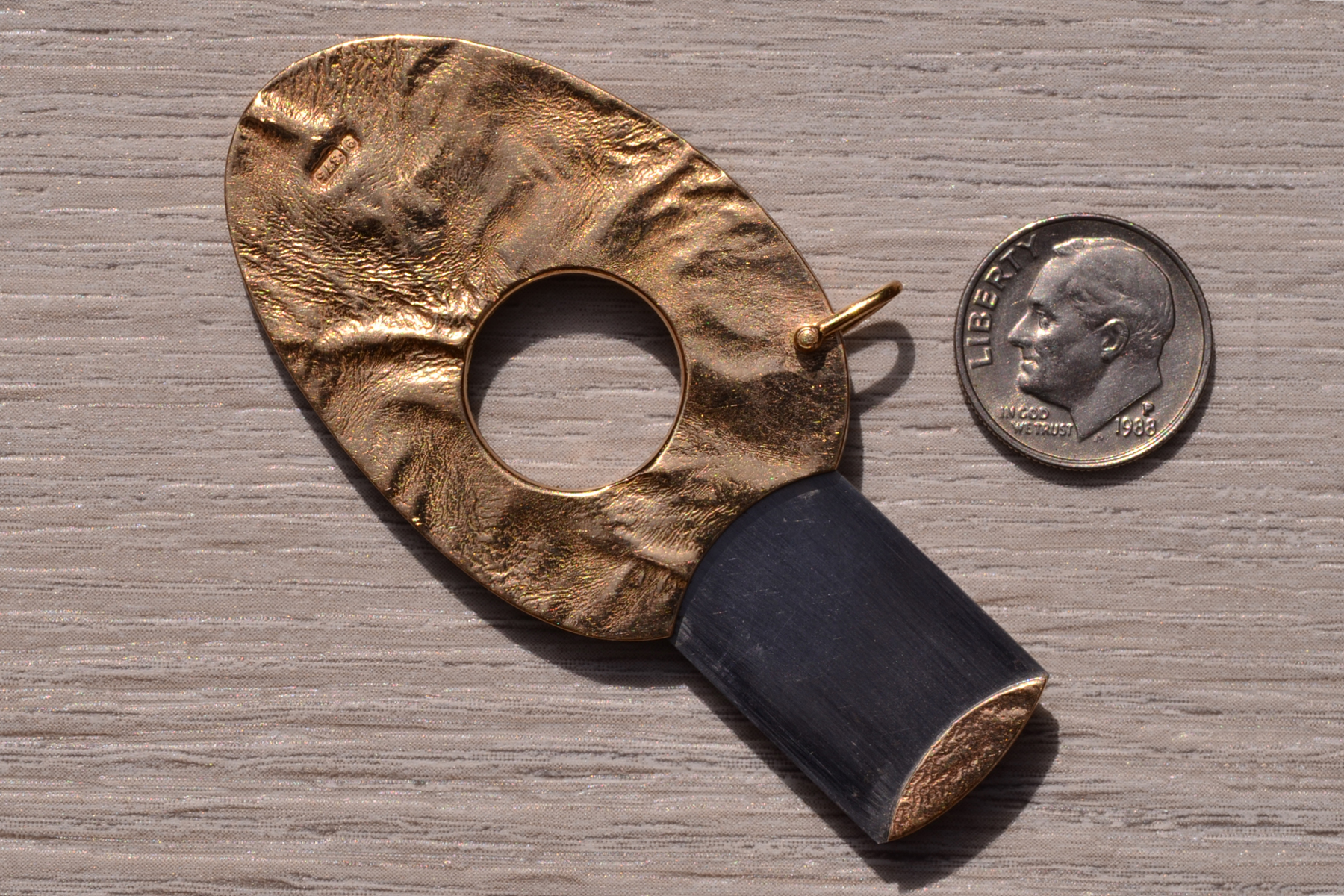 The 184th Street: Signed Yellow Gold Cigar Cutter - Image 5