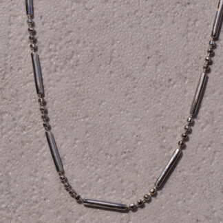 The 87th Street:  Italian Made Specialty Chain in White Gold