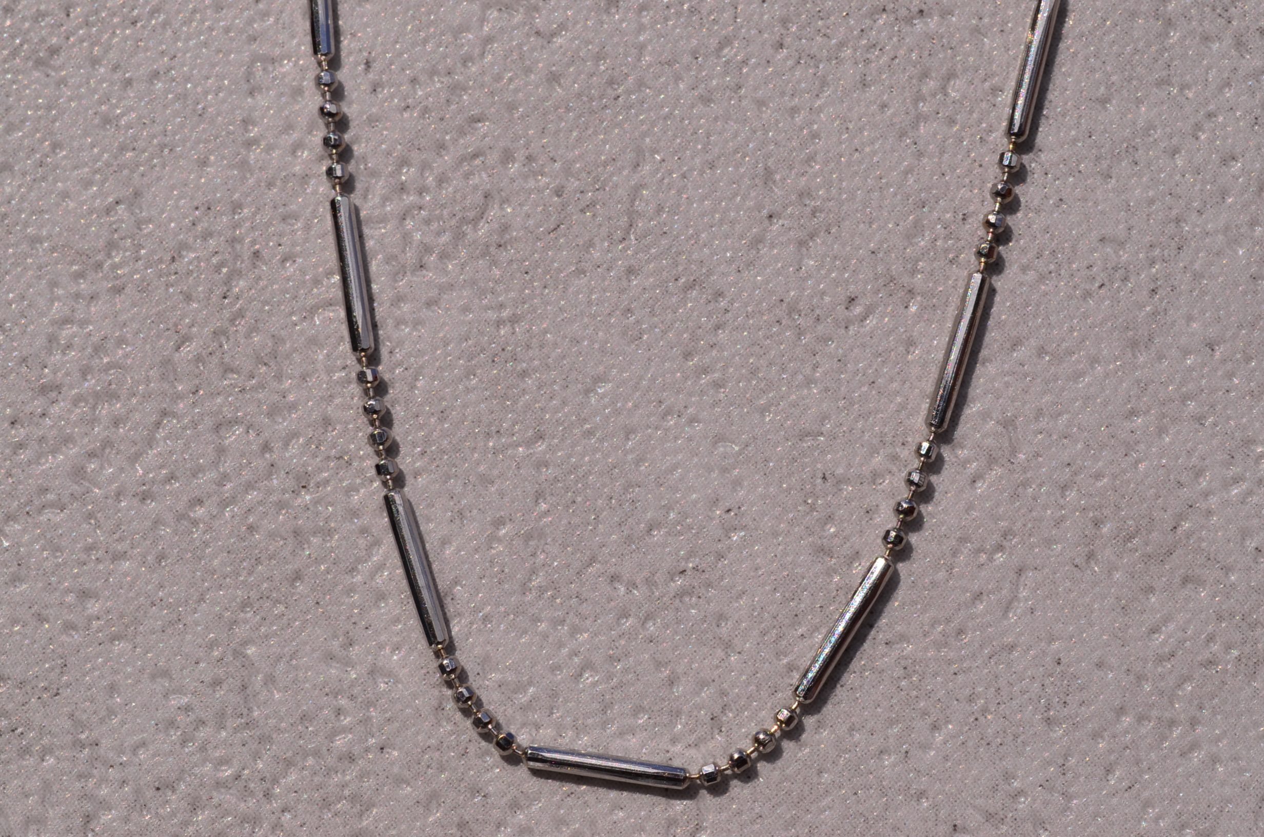 The 87th Street: Italian Made Specialty Chain in White Gold