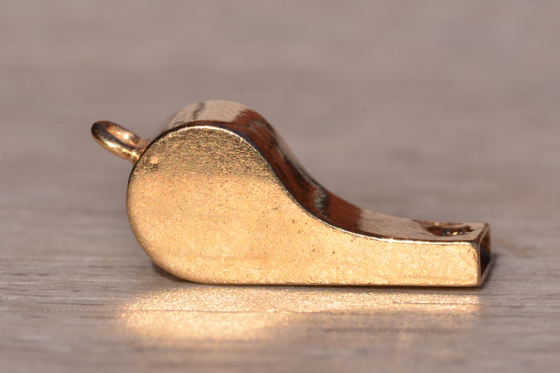 The 108th Street: Signed Yellow Gold Functional Whistle - Image 4