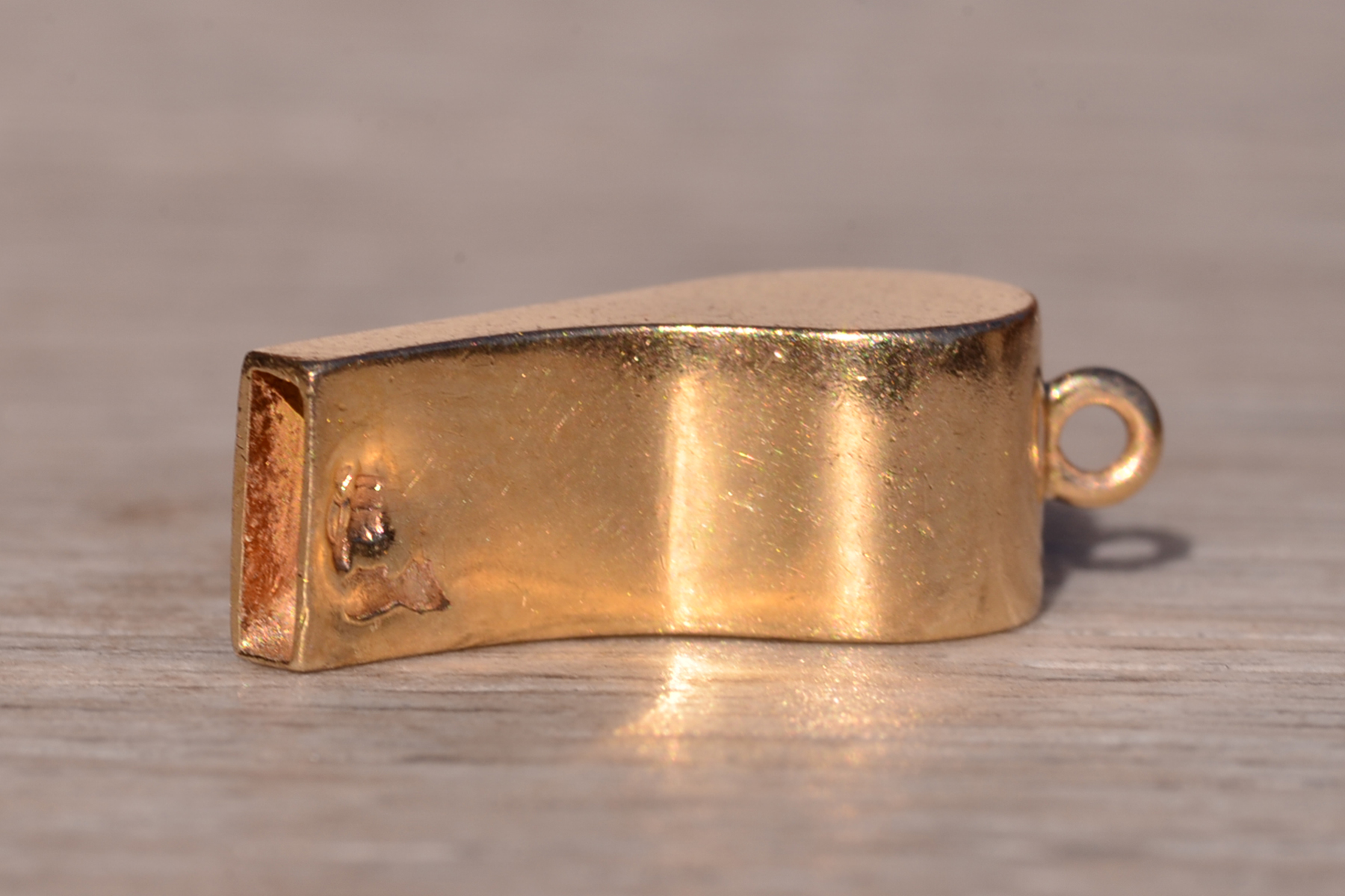 The 108th Street: Signed Yellow Gold Functional Whistle - Image 5