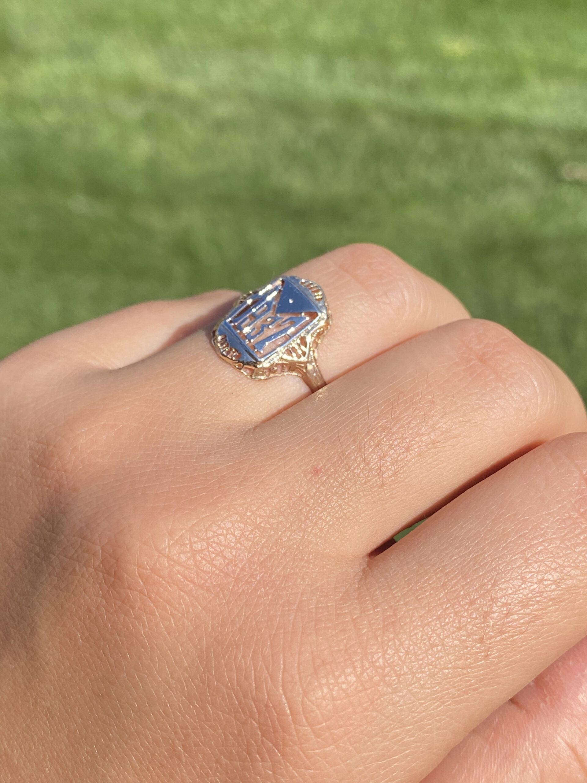 SOLD - The 114th Street: Hand Made Ring Circa 1937 - Image 10
