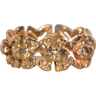 The Miano : Mid Century Yellow Gold Band