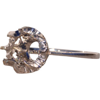 Antique Platinum Filigree Mounting