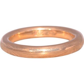 The Donut Band: Antique Rose Gold Ring by Schrader-Wittstein Company