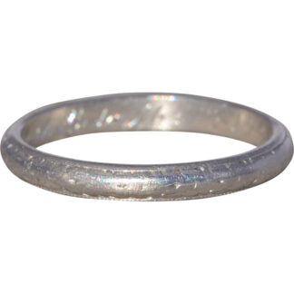 The 1926 Heirloom: Antique Engraved Platinum Wedding Band