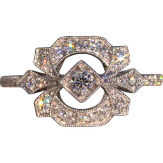 The 39th Avenue: Gabriel & Company Ring with Natural Diamonds