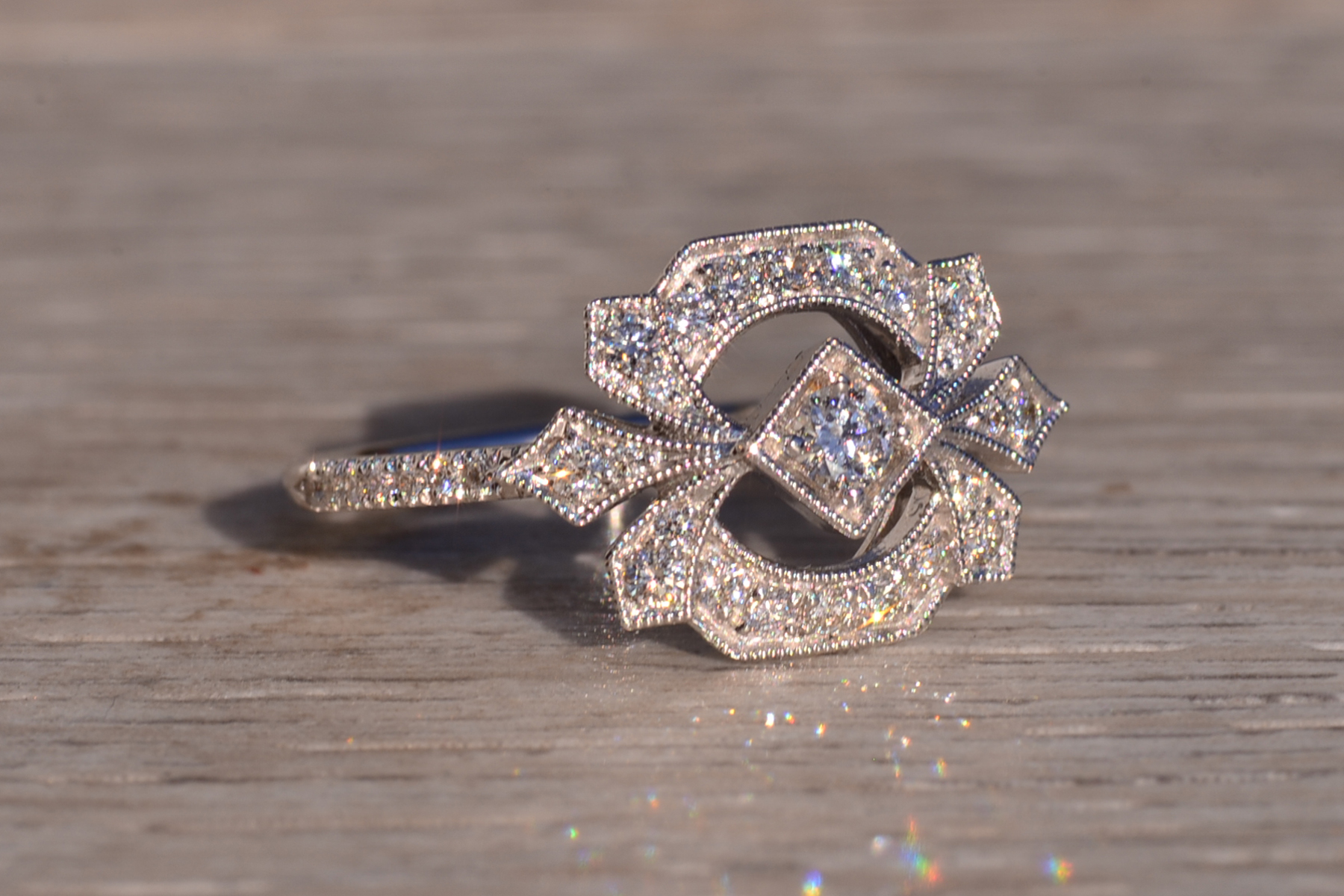 The 39th Avenue: Gabriel & Company Ring with Natural Diamonds - Image 6