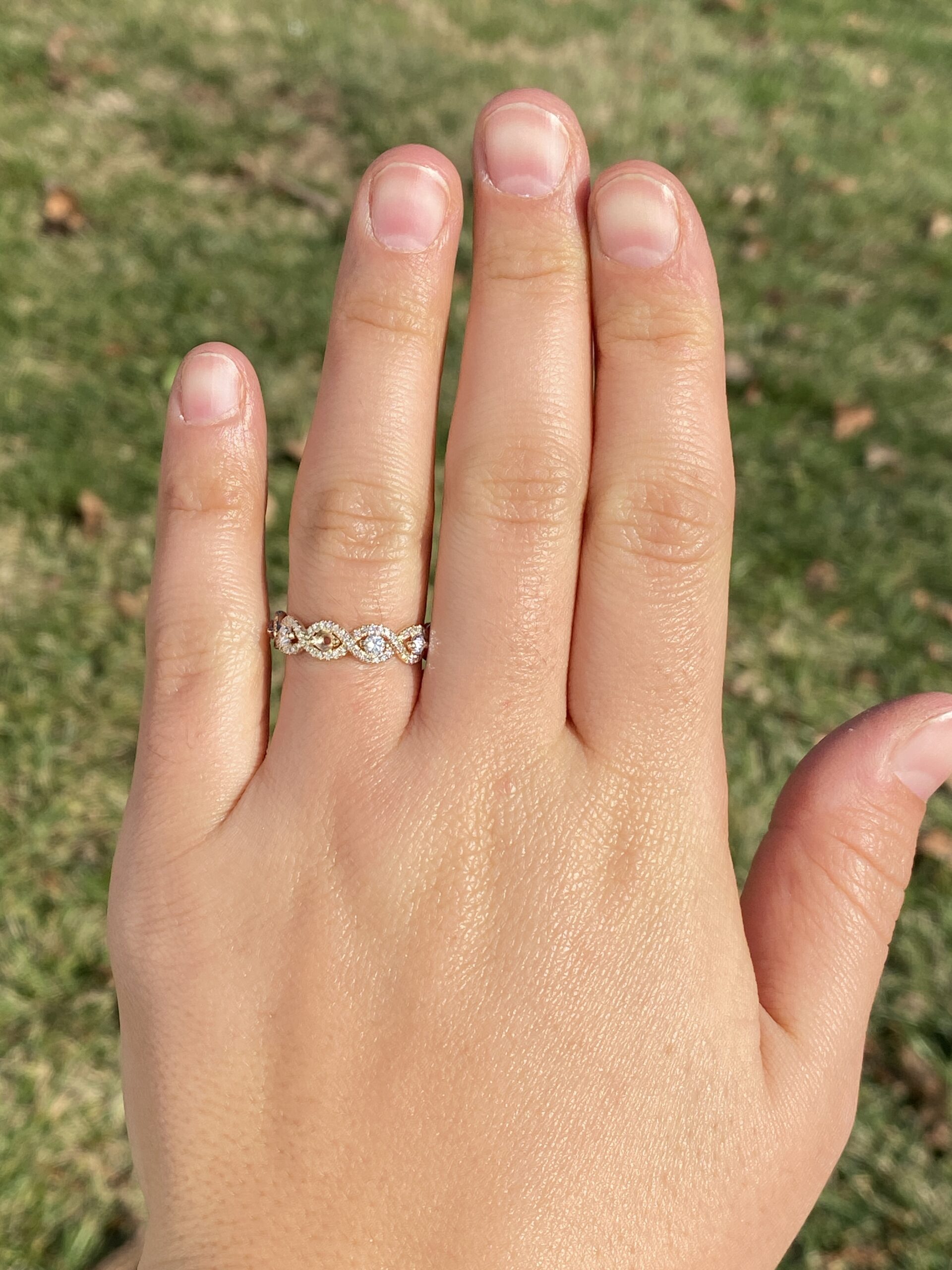 The 139th Avenue: Braided Diamond Band with Natural Diamonds - Image 7