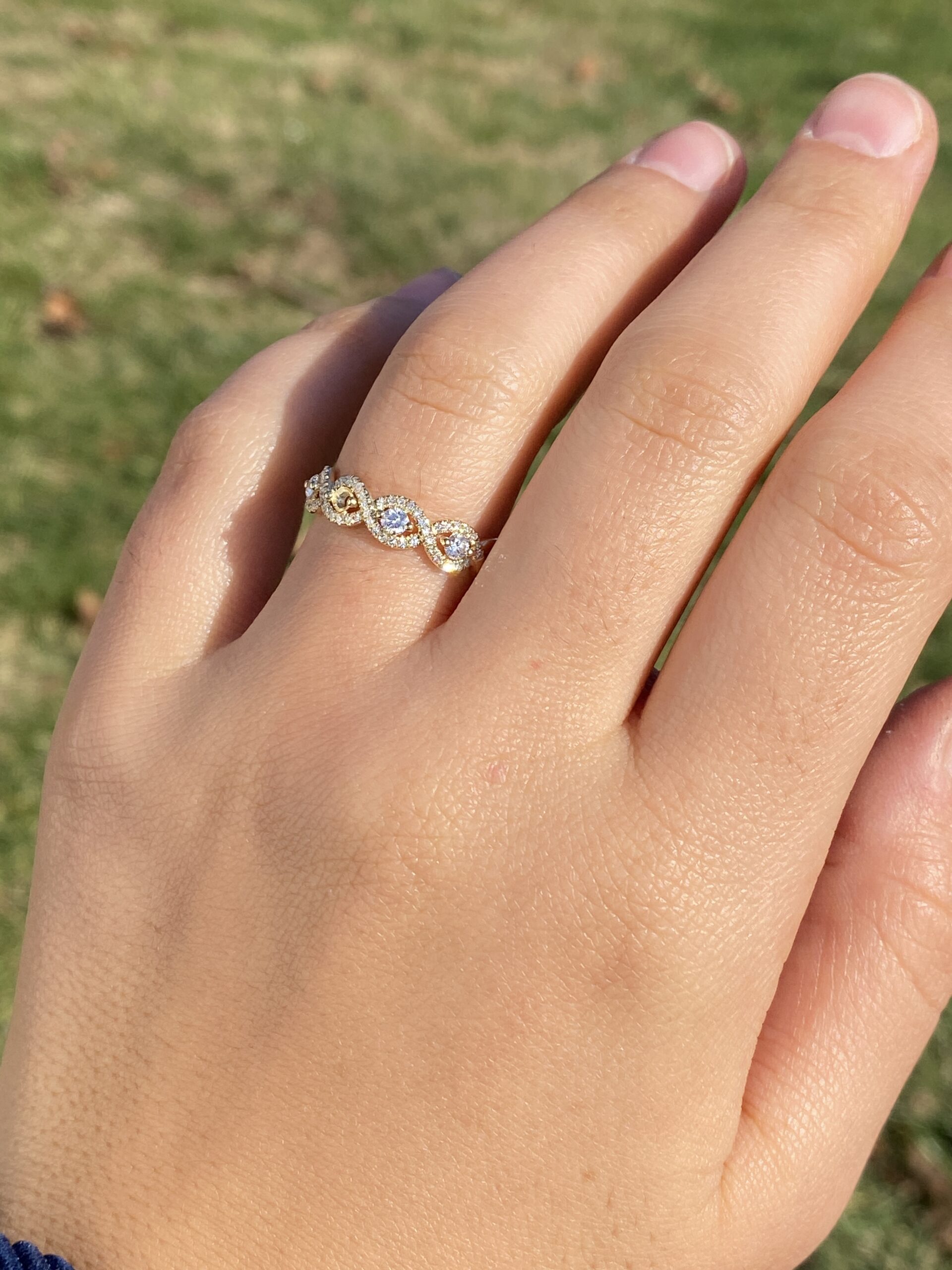 The 139th Avenue: Braided Diamond Band with Natural Diamonds - Image 8