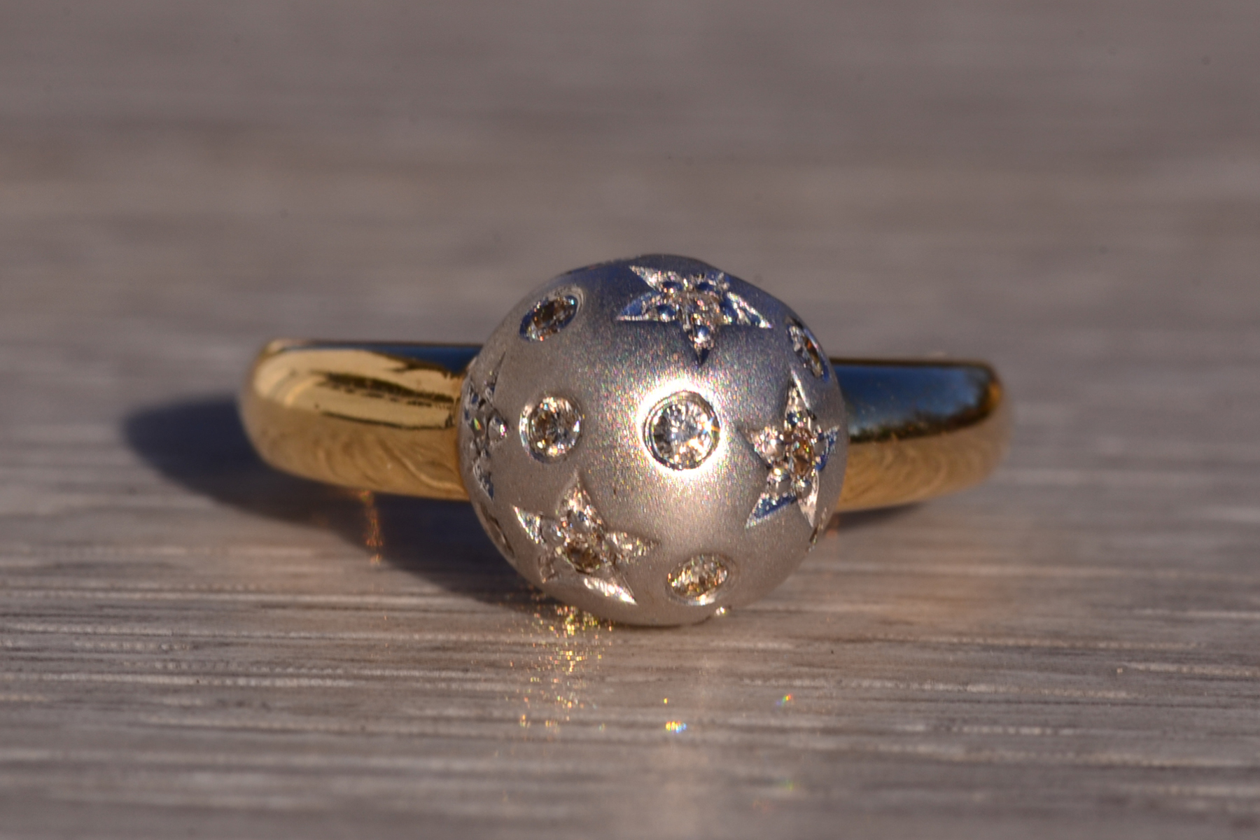 The 193rd Avenue: Celestial Ring with Diamond Star Dome - Image 2