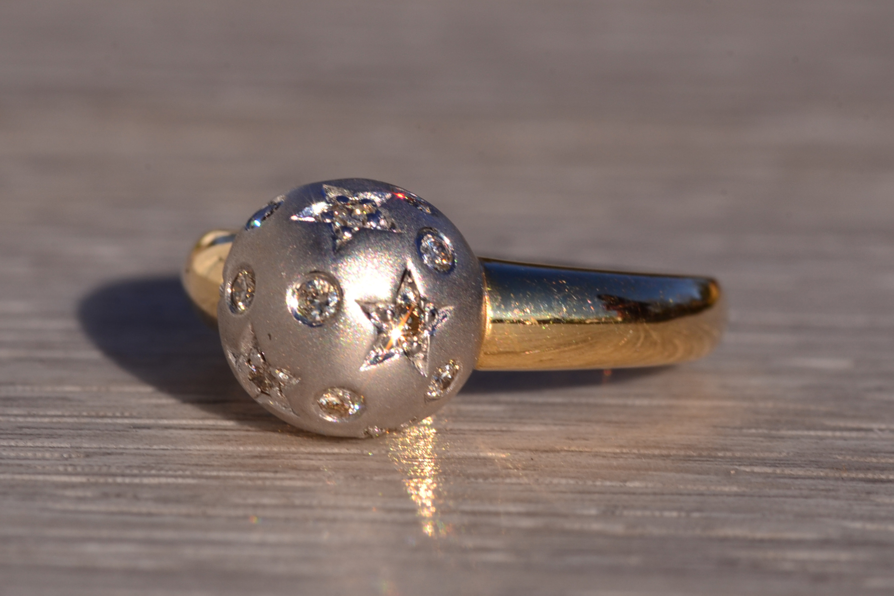 The 193rd Avenue: Celestial Ring with Diamond Star Dome - Image 3