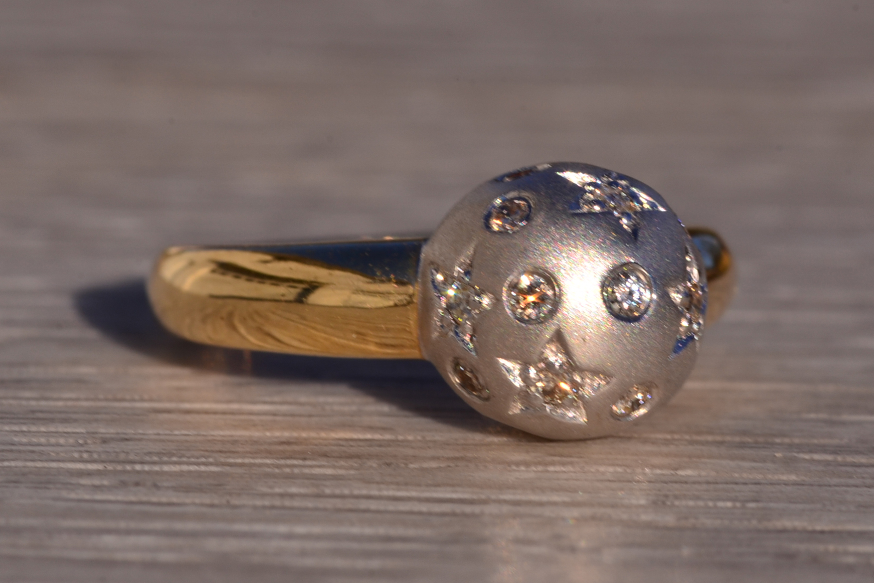 The 193rd Avenue: Celestial Ring with Diamond Star Dome - Image 6