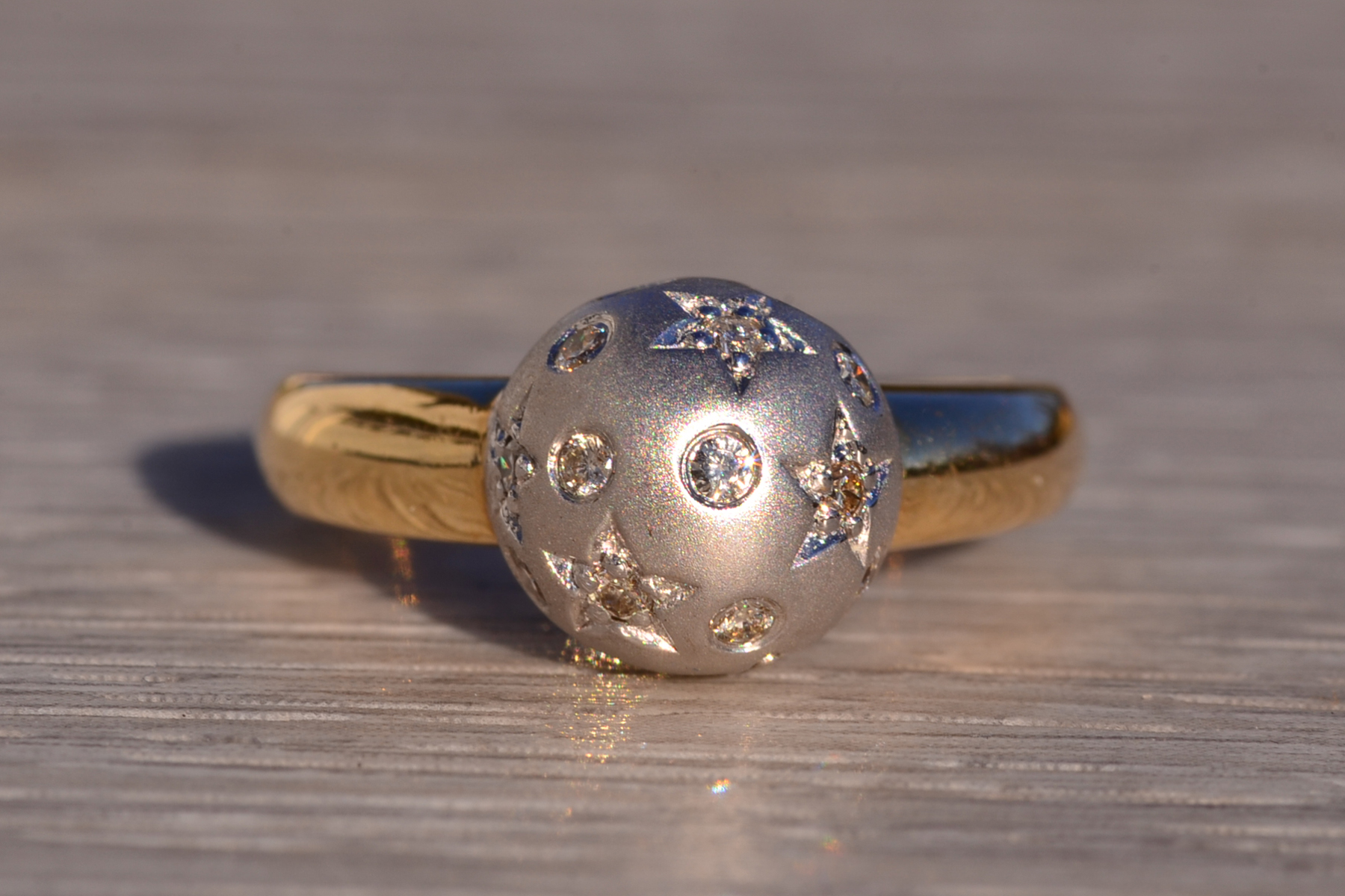 The 193rd Avenue: Celestial Ring with Diamond Star Dome - Image 7
