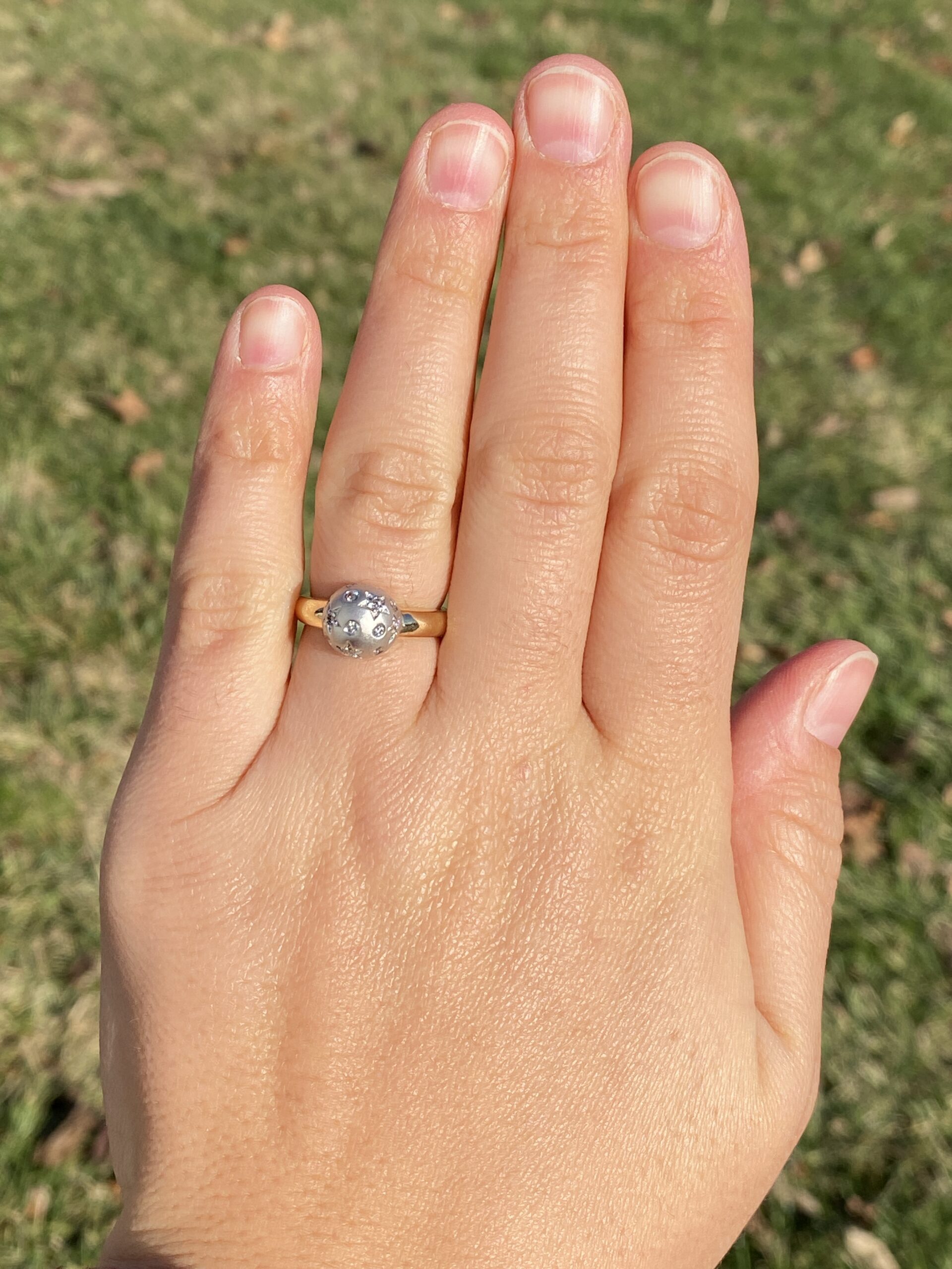 The 193rd Avenue: Celestial Ring with Diamond Star Dome - Image 8