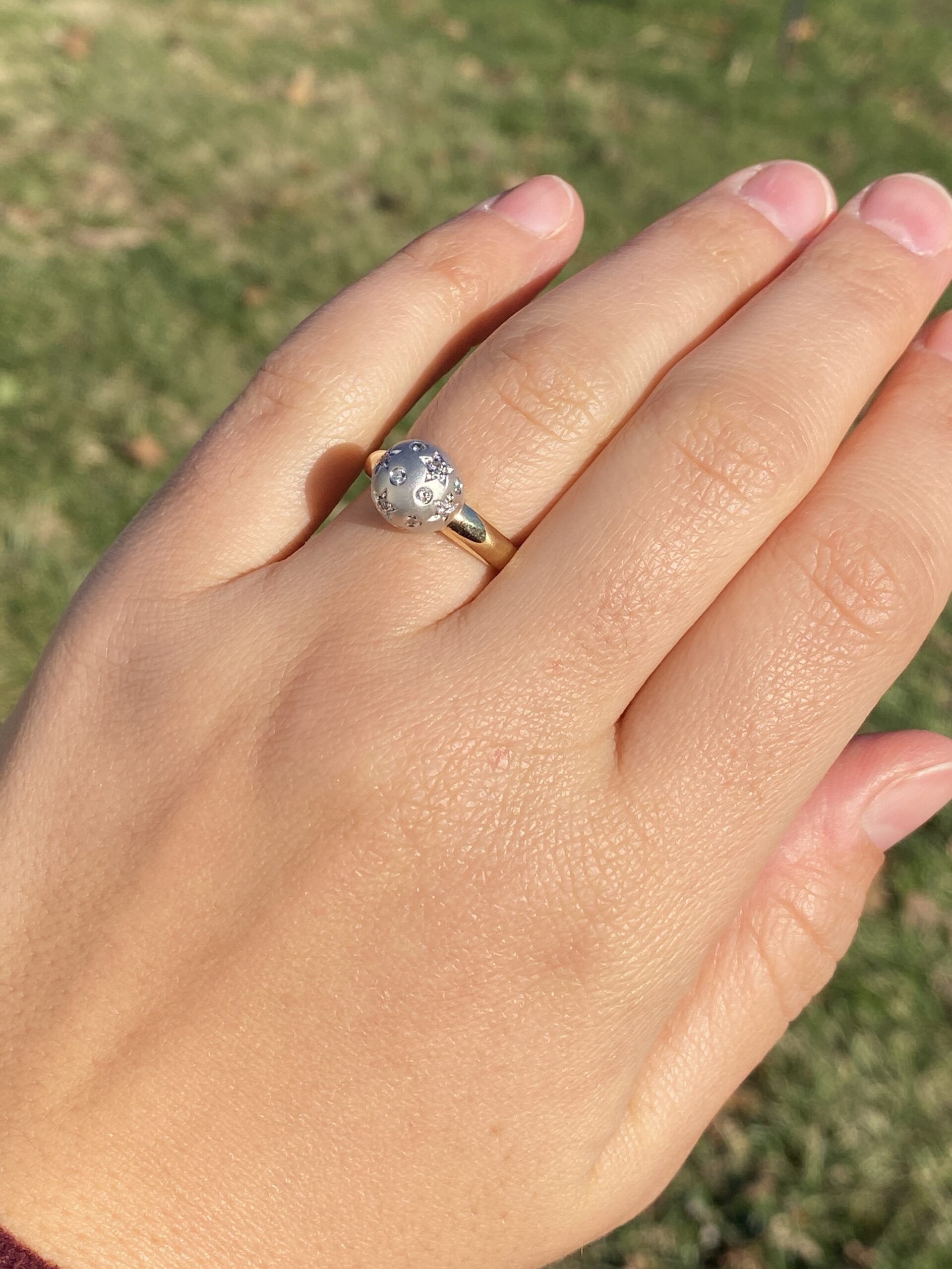 The 193rd Avenue: Celestial Ring with Diamond Star Dome - Image 9