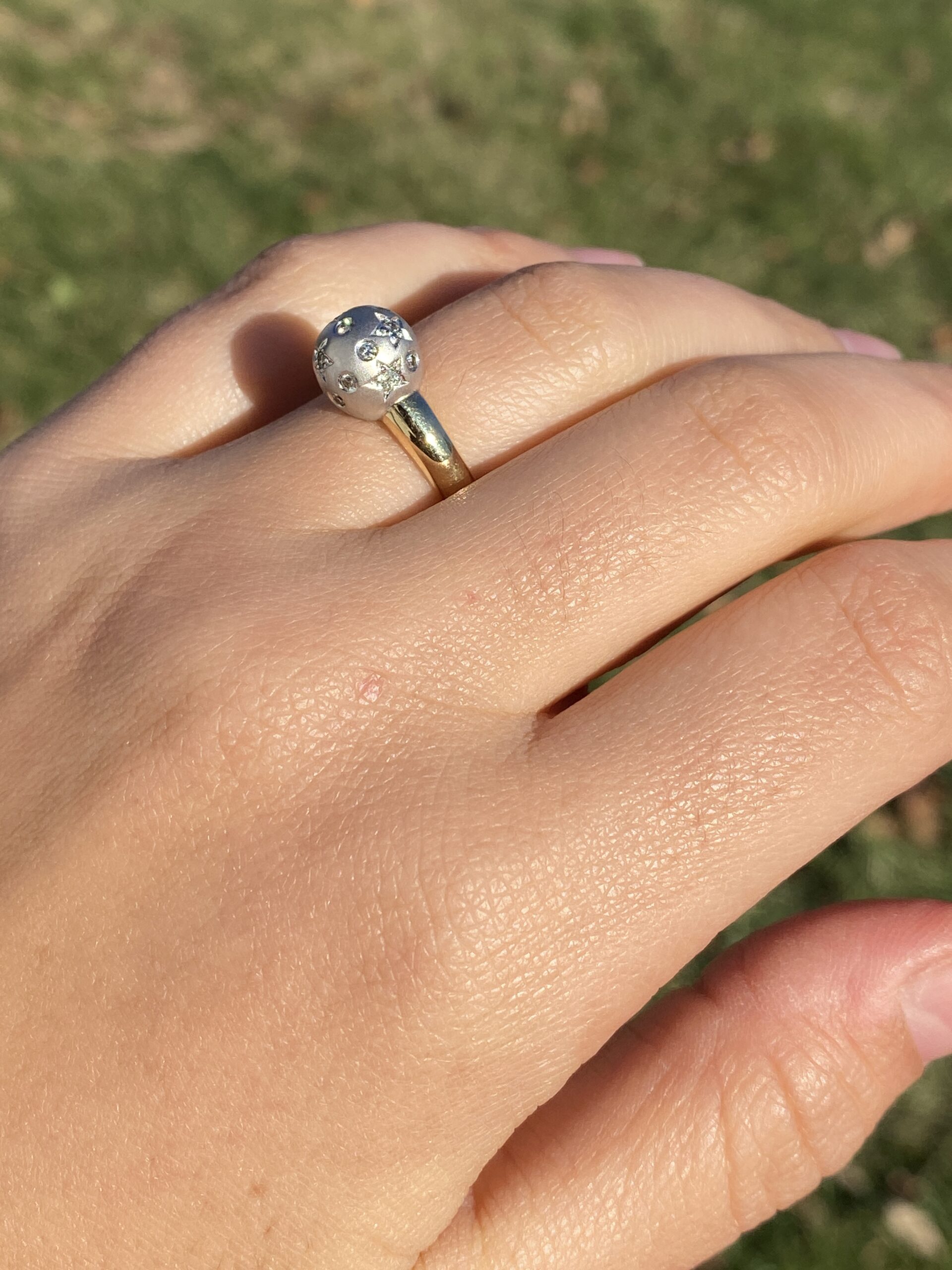The 193rd Avenue: Celestial Ring with Diamond Star Dome - Image 10