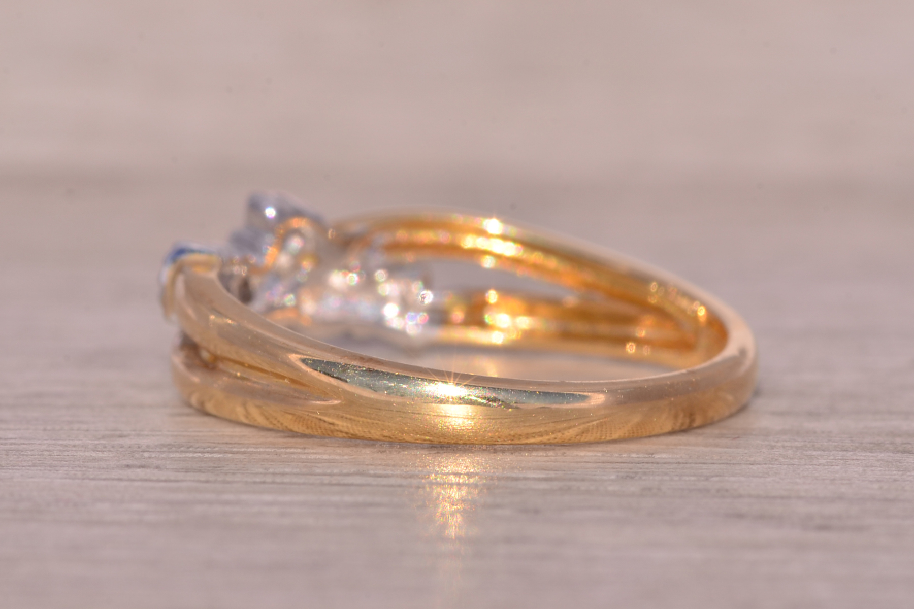 The Clifden: Irish Made Claddagh Ring with Natural Diamonds - Image 4