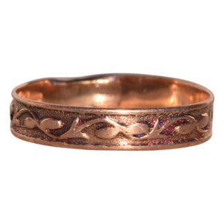 SOLD - The Marostica: Antique Rose Gold Band