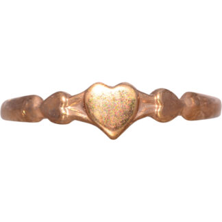 The Taylor: Childs Yellow Gold Heart Ring