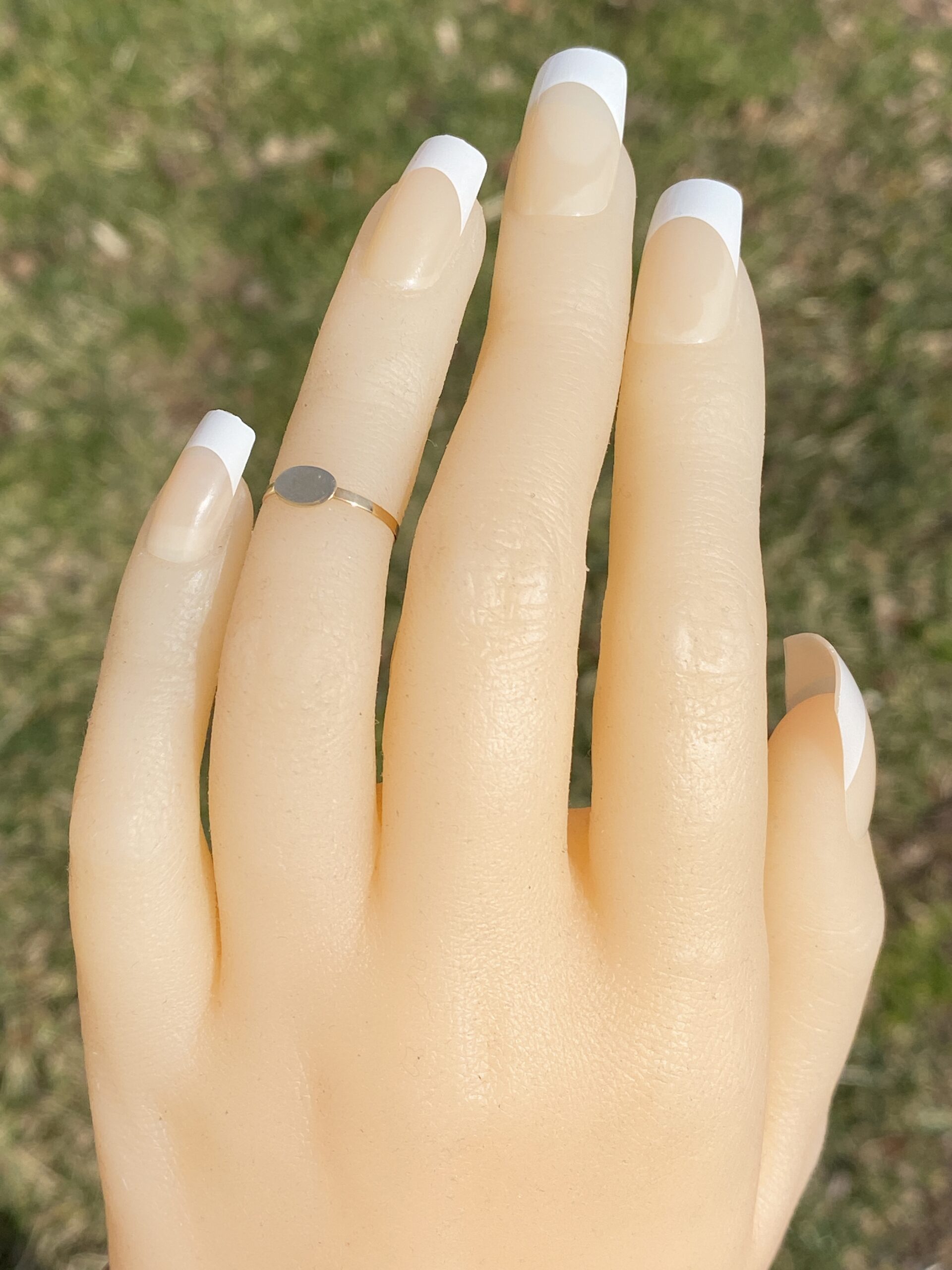 The Obe: Child's Yellow Gold Signet Ring - Image 8
