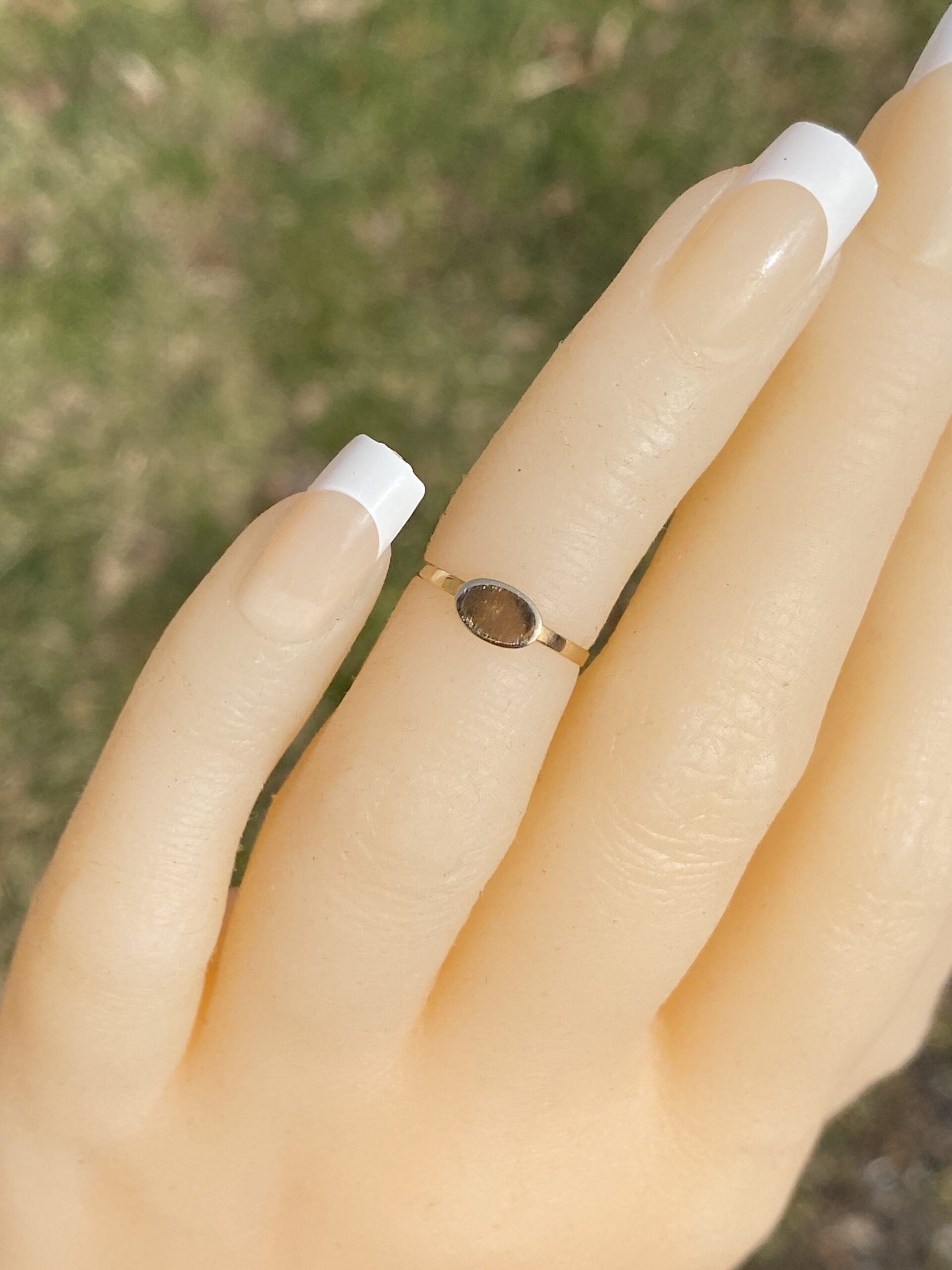 The Obe: Child's Yellow Gold Signet Ring - Image 10