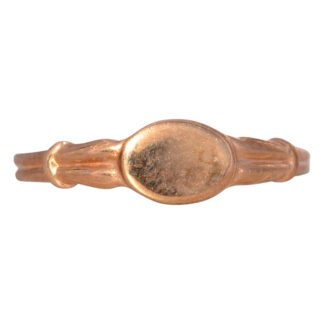 The Baba: Child's Antique Yellow Gold Signet Ring