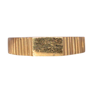 The Wooh: Childs Yellow Gold Signet Ring