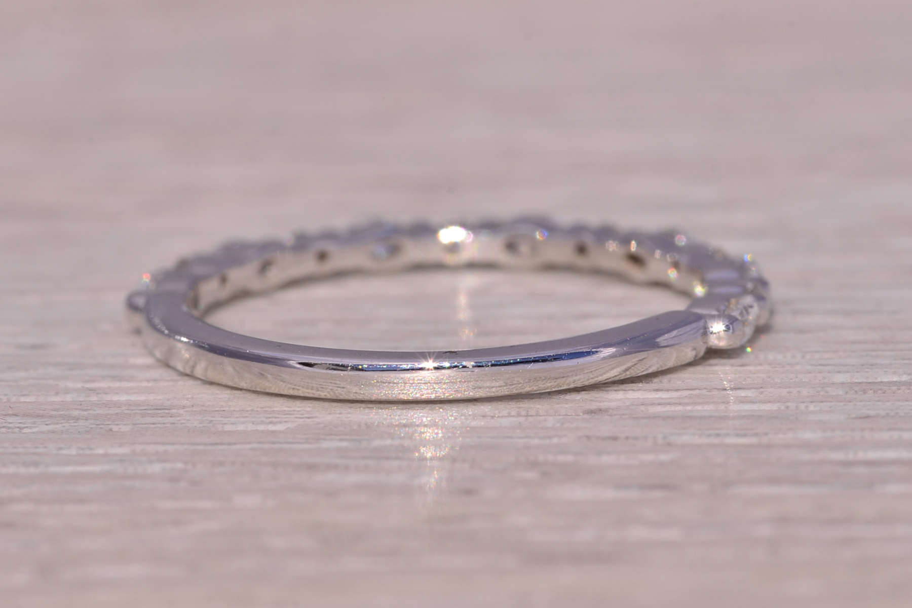 The Celestial Harmony: Marquise and Round Brilliant Cut Natural Diamond Band - Image 5