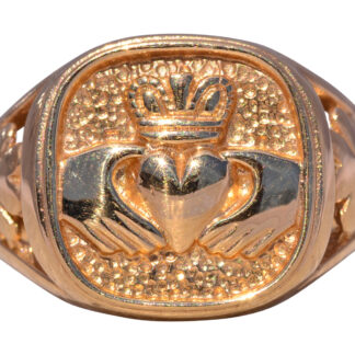 The Irish Heritage: Claddagh Ring by Sol D' Or in 14 Karat Yellow Gold