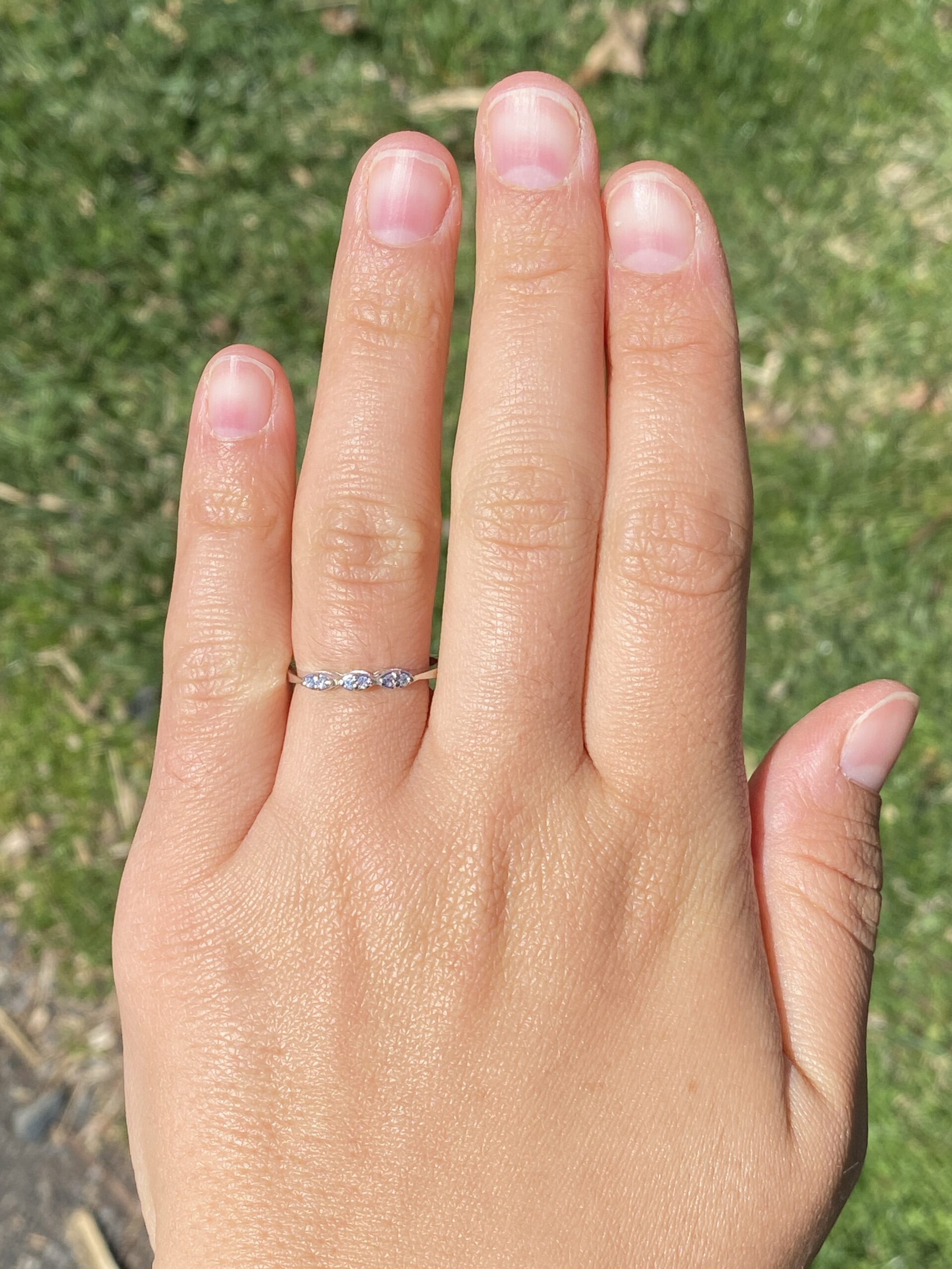 The Classic Elegance: Diamond Ring in 14 Karat White Gold - Image 8