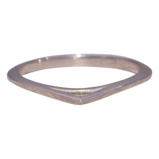 The Cat Claw Ring: Unique White Gold Band