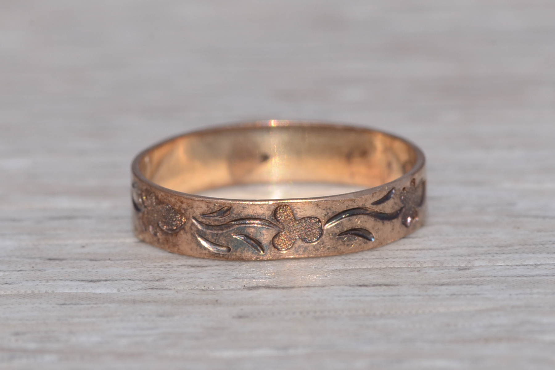 The Petite Heirloom: Baby Signet Ring in Rose Gold - Image 2