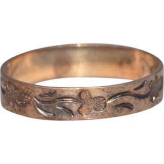 The Petite Heirloom: Baby Signet Ring in Rose Gold