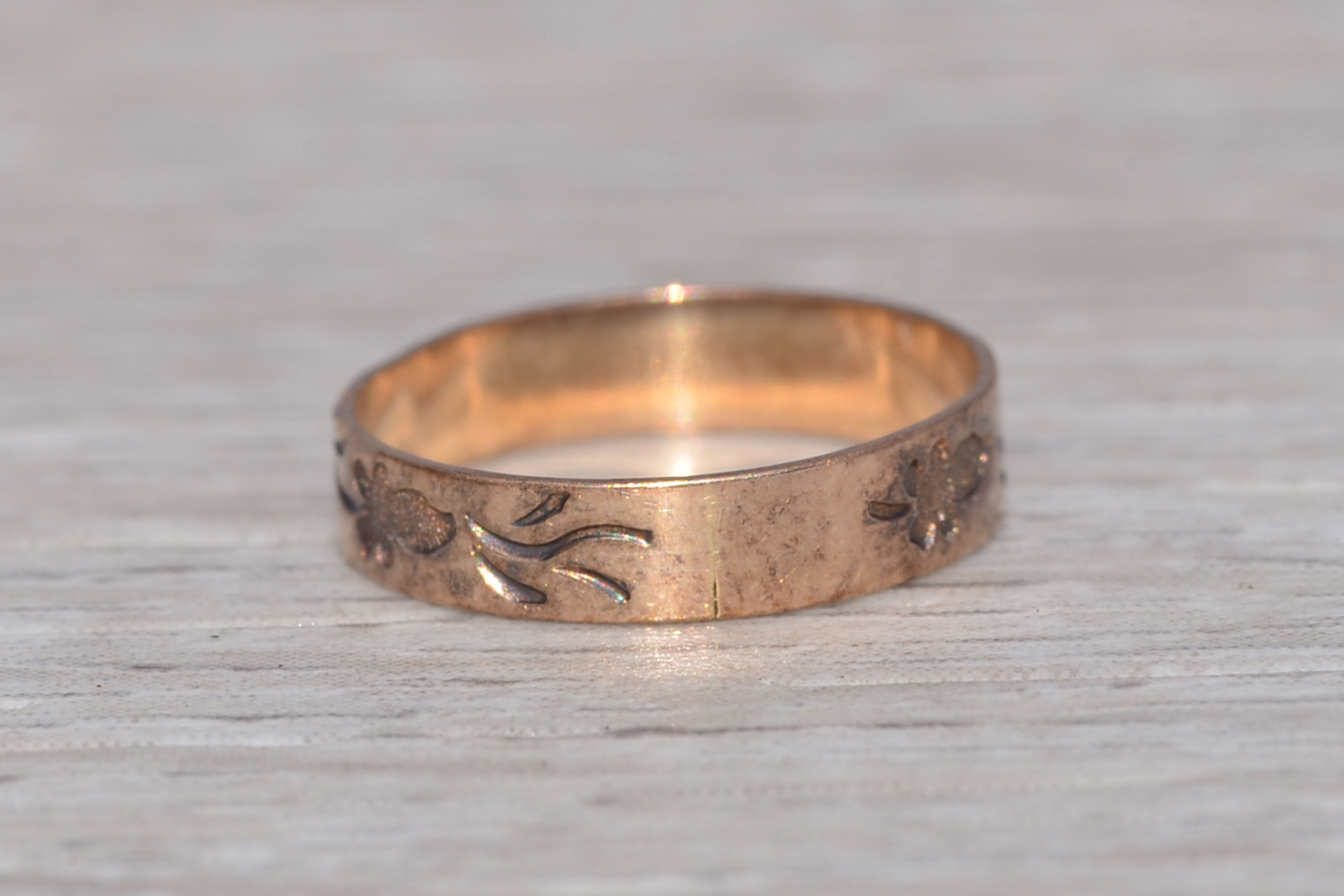 The Petite Heirloom: Baby Signet Ring in Rose Gold - Image 4