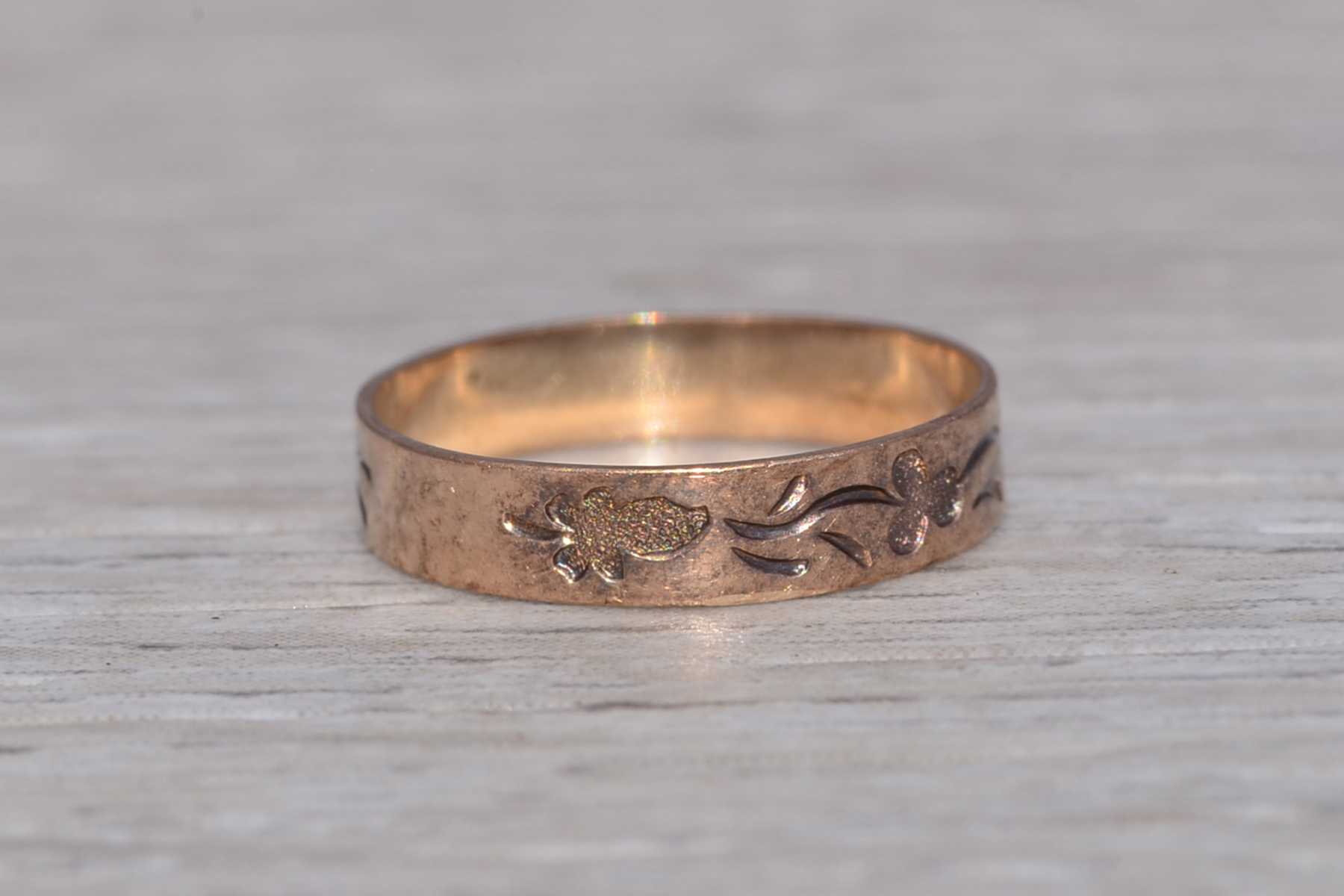 The Petite Heirloom: Baby Signet Ring in Rose Gold - Image 5