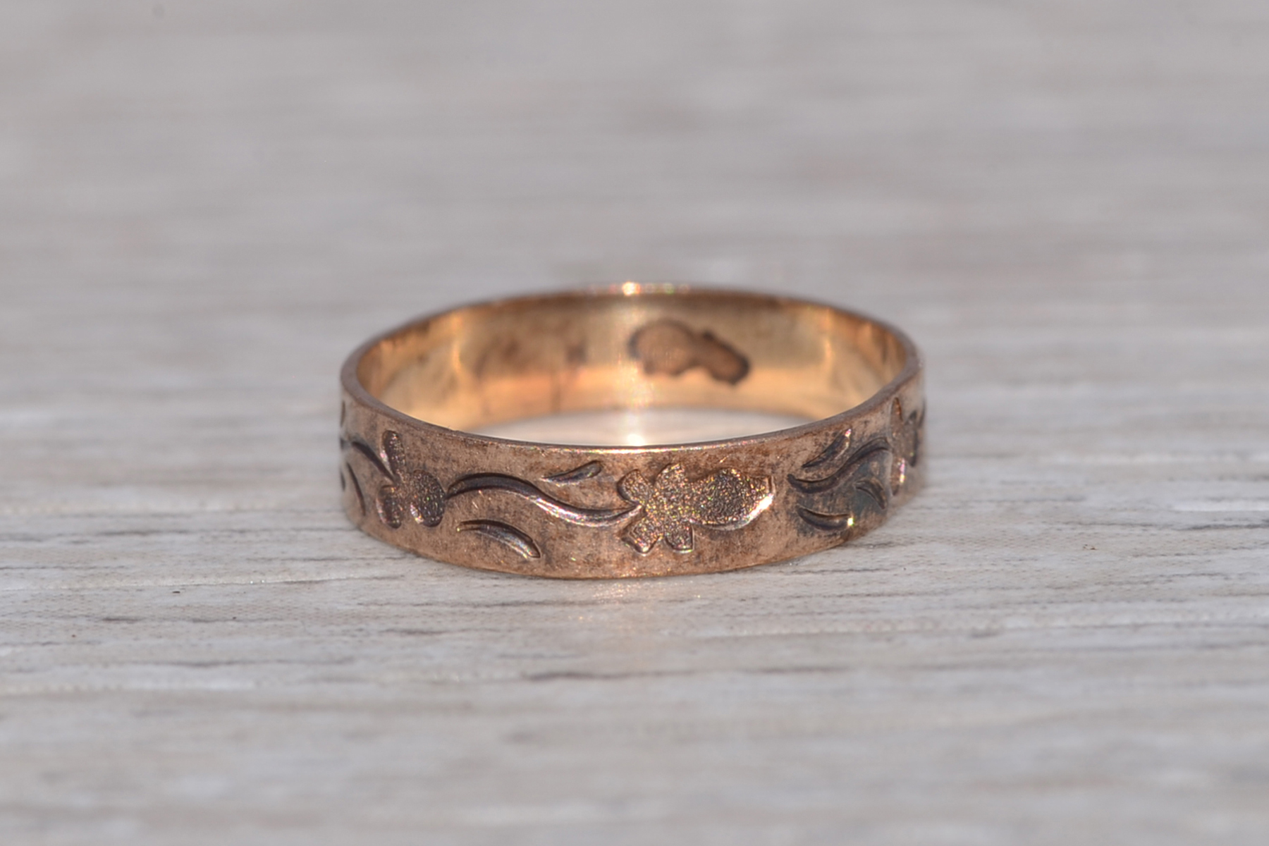 The Petite Heirloom: Baby Signet Ring in Rose Gold - Image 6