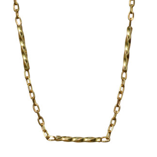 Ladies 18K Yellow Gold Specialty Chain