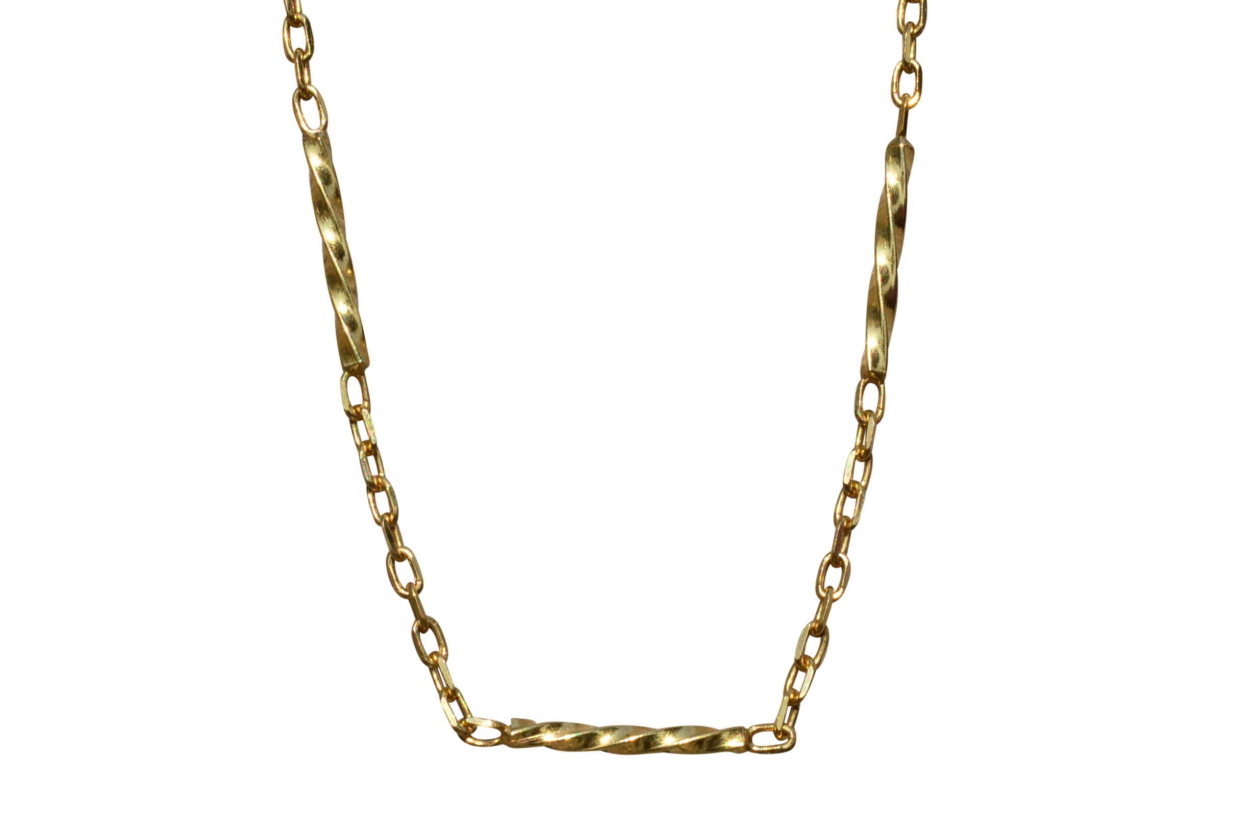 Ladies 18K Yellow Gold Specialty Chain