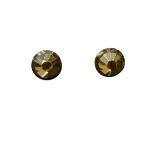 The North Bay Village: 22 Karat Faceted Gold Stud Earrings