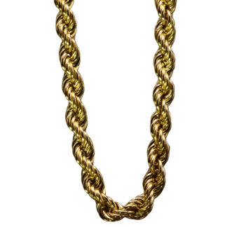 SOLD - The South Gate:  Yellow Gold 24 Inch Rope Chain