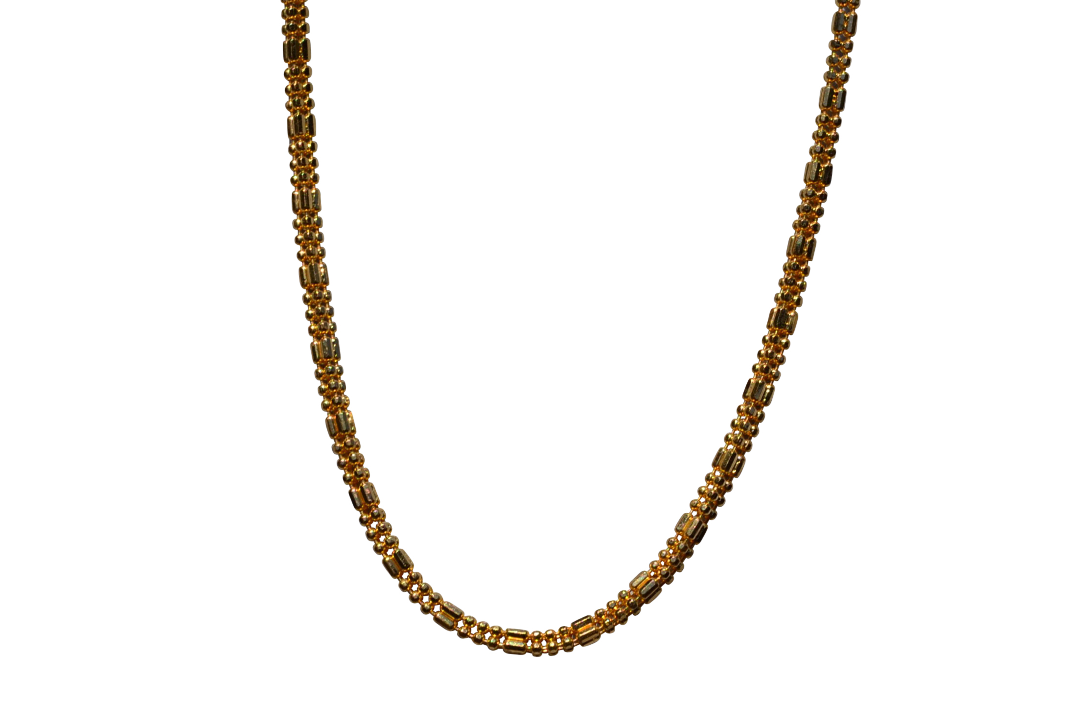 SOLD - The Ellington: 22 Karat Diamond Cut Necklace