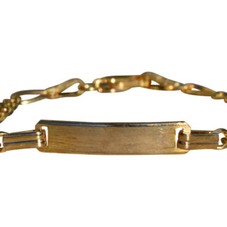 Child's 14K Gold ID Bracelet
